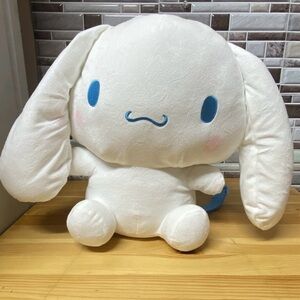 AI Accessory Innovations  Sanrio Cinnamoroll 16 Inch Sitting Plush Backpack(New)